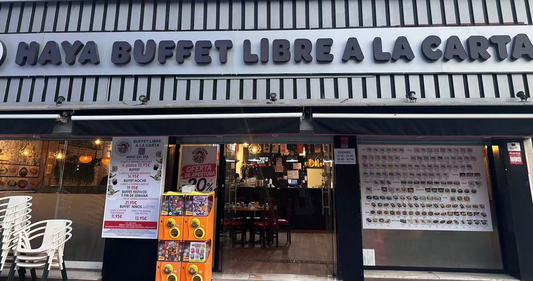Menú del Día y Buffet Libre a la Carta en Málaga